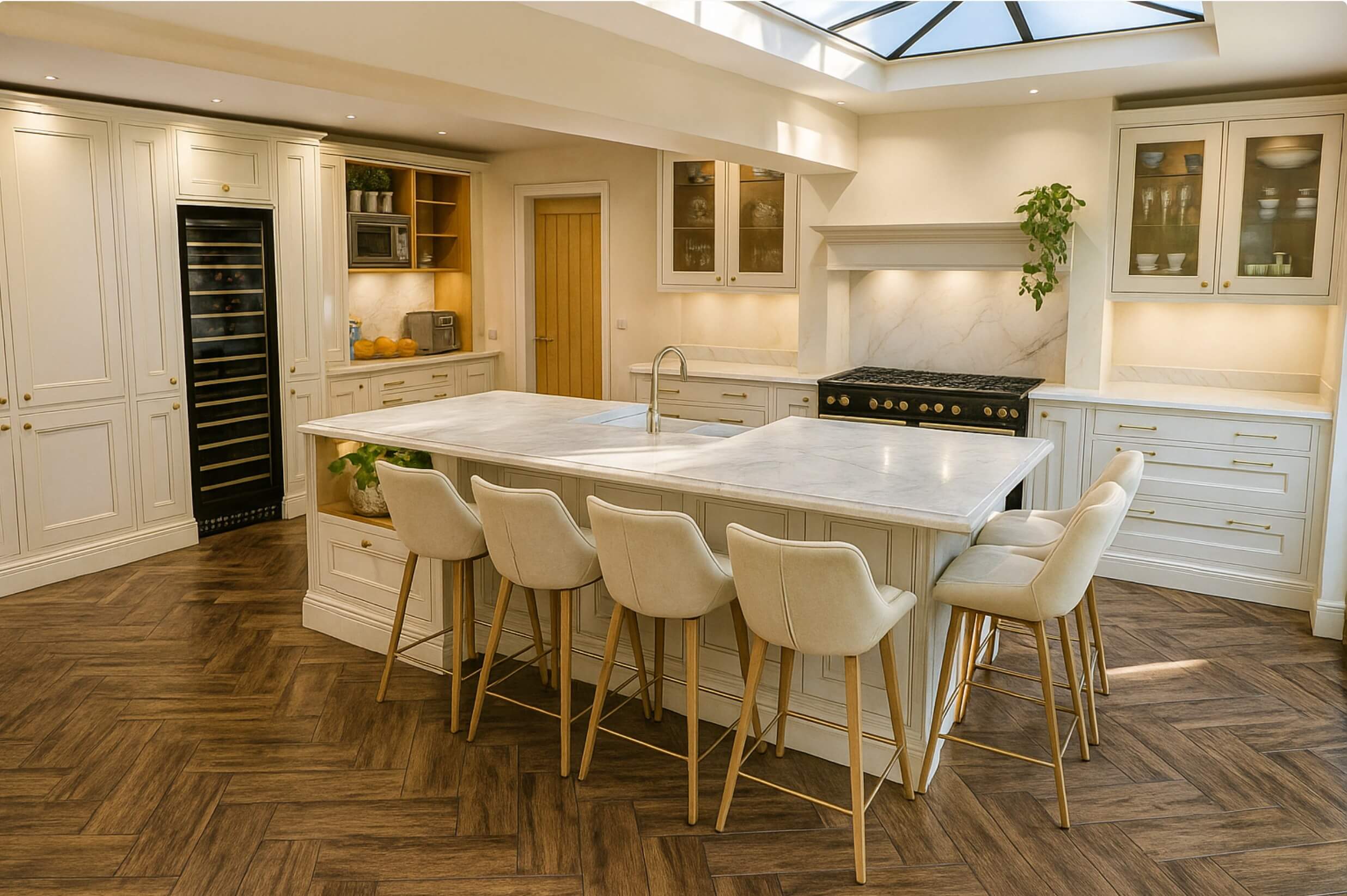 Heritage White Kitchen Design