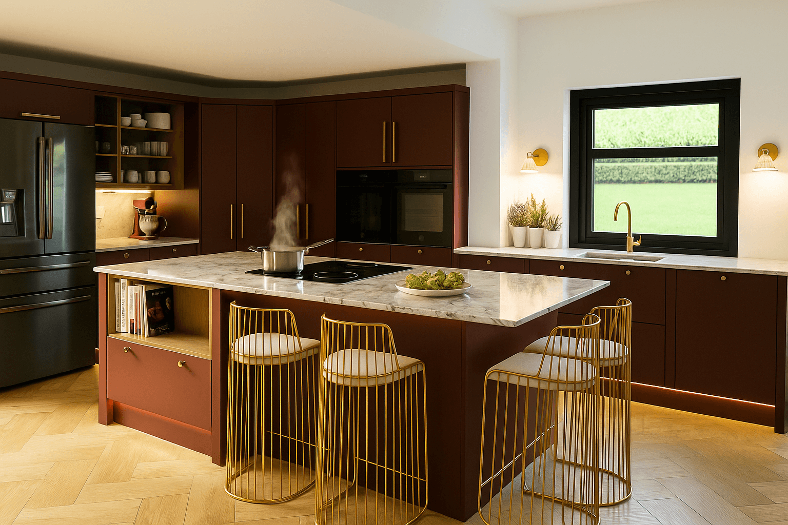 Zola Merlot Kitchen Design